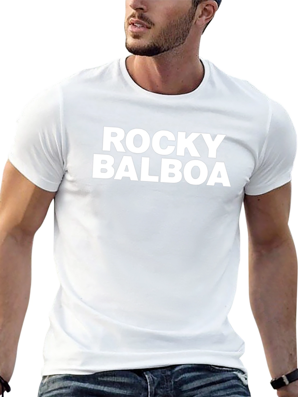 Rocky Balboa Graphic Tee - Black