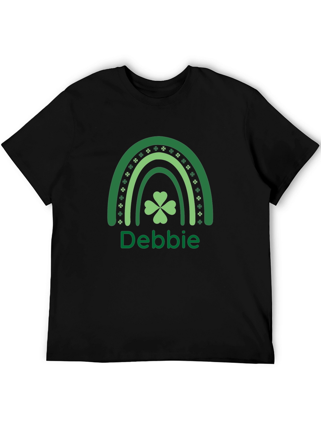 St. Patricks Day Rainbow Name T-Shirt