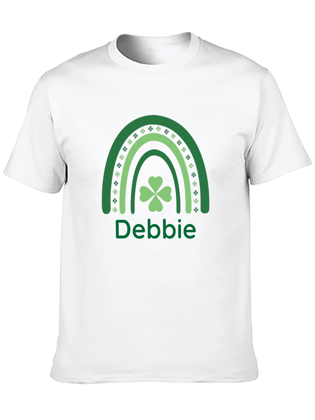 St. Patricks Day Rainbow Name T-Shirt
