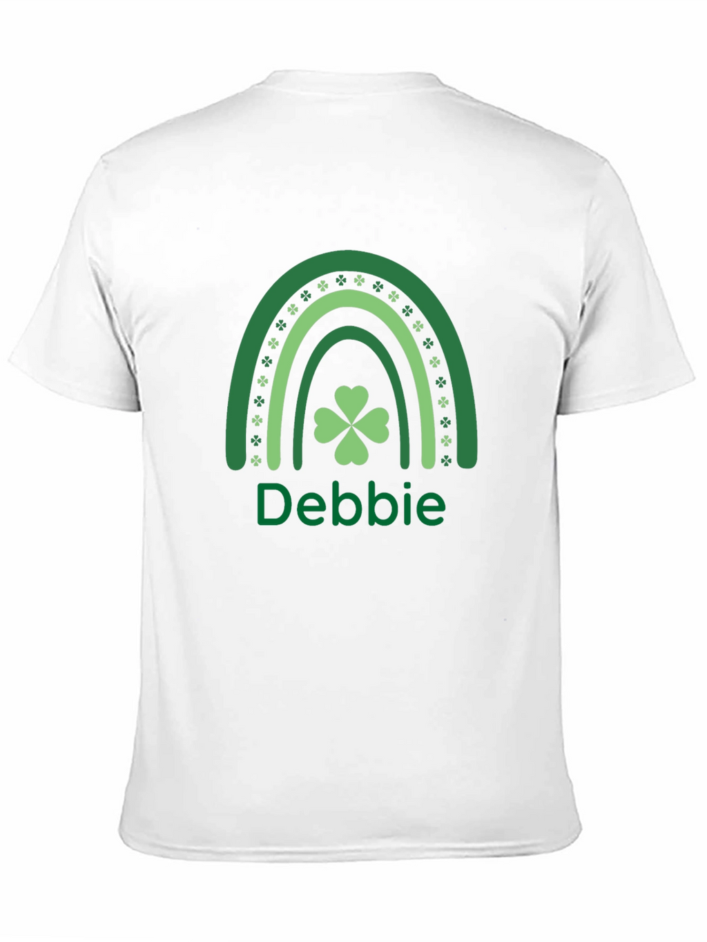 St. Patricks Day Rainbow Name T-Shirt