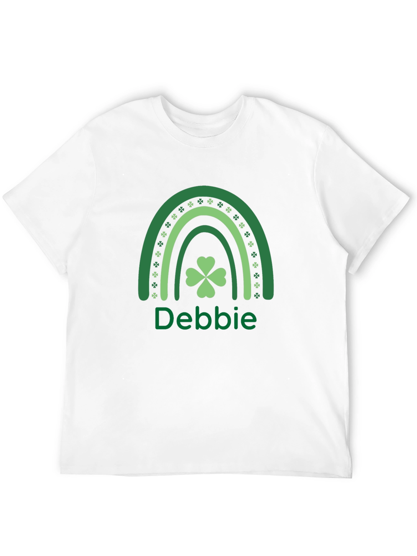St. Patricks Day Rainbow Name T-Shirt