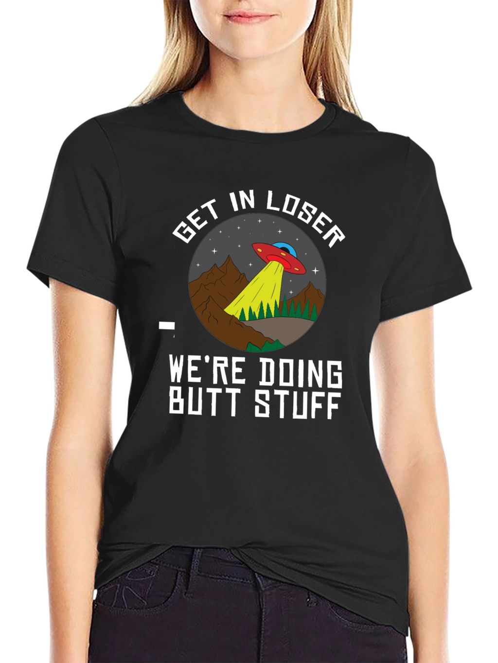 Get In Loser UFO Graphic Tee
