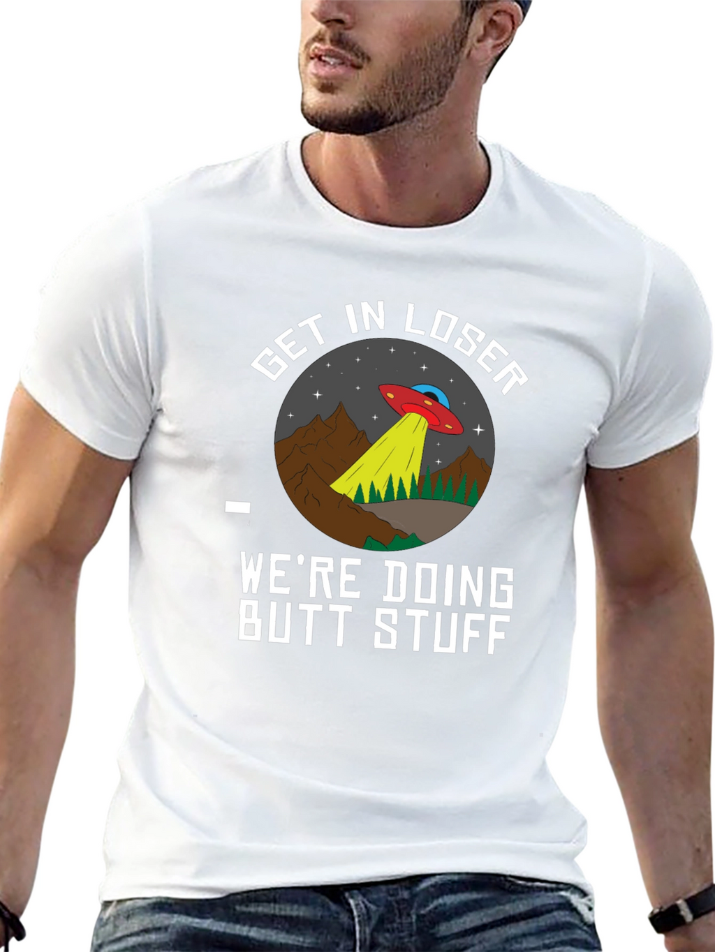 Get In Loser UFO Graphic Tee