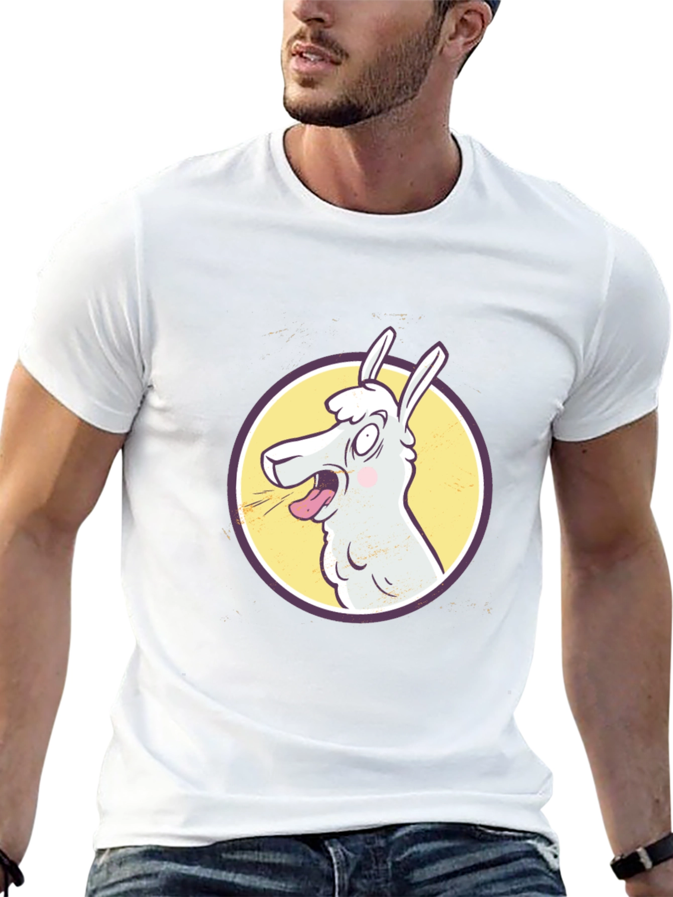 Crazy Llama Graphic Tee