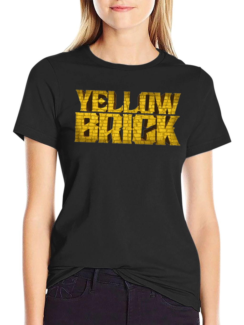 Yellow Brick T-Shirt - Graphic Print