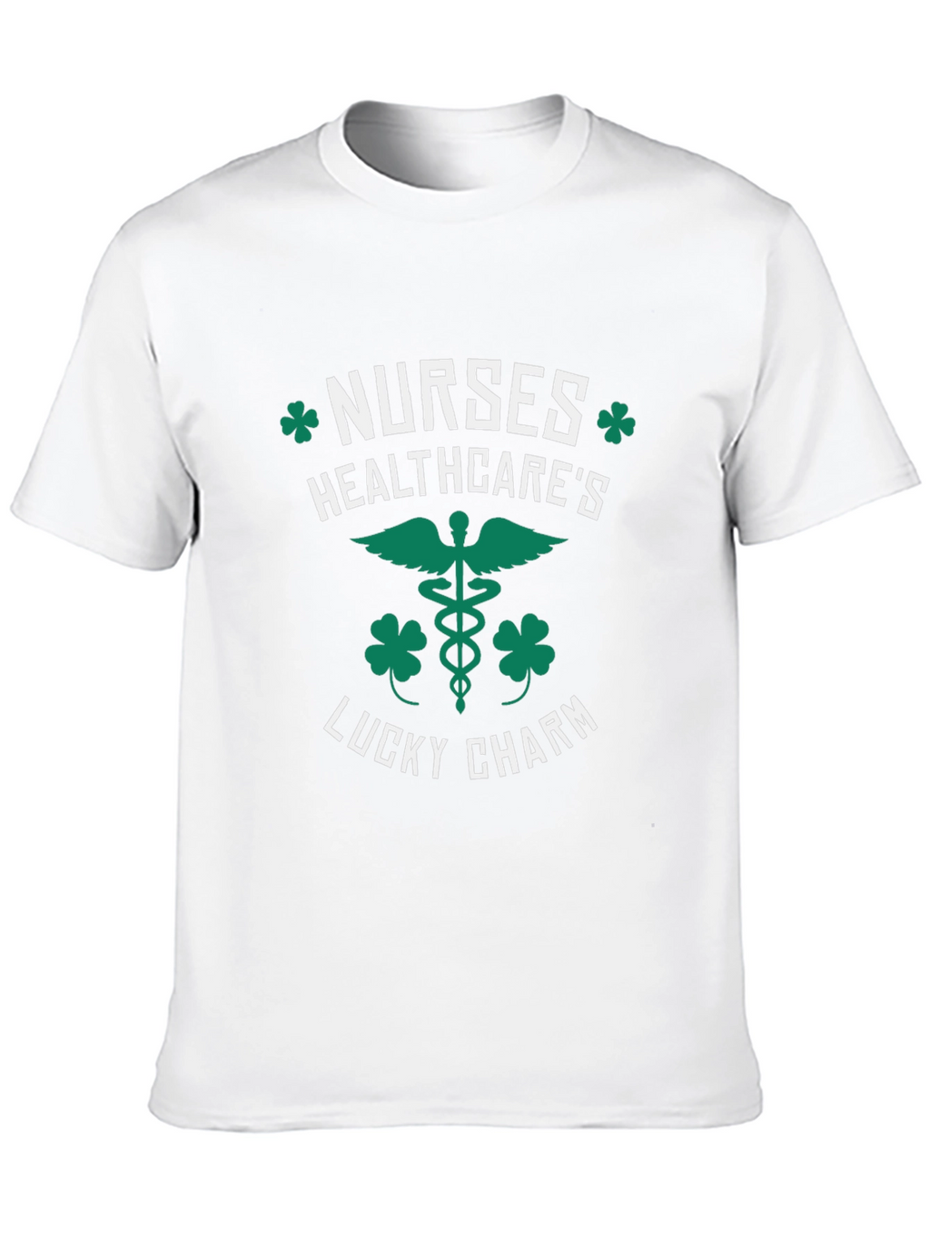 Nurses Healthcares Lucky Charm St. Patricks Day T-Shirt