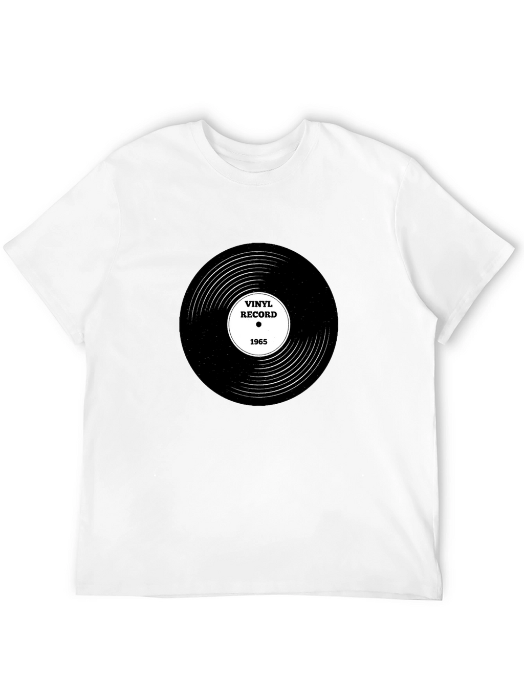 Vinyl Record 1965 Black T-Shirt