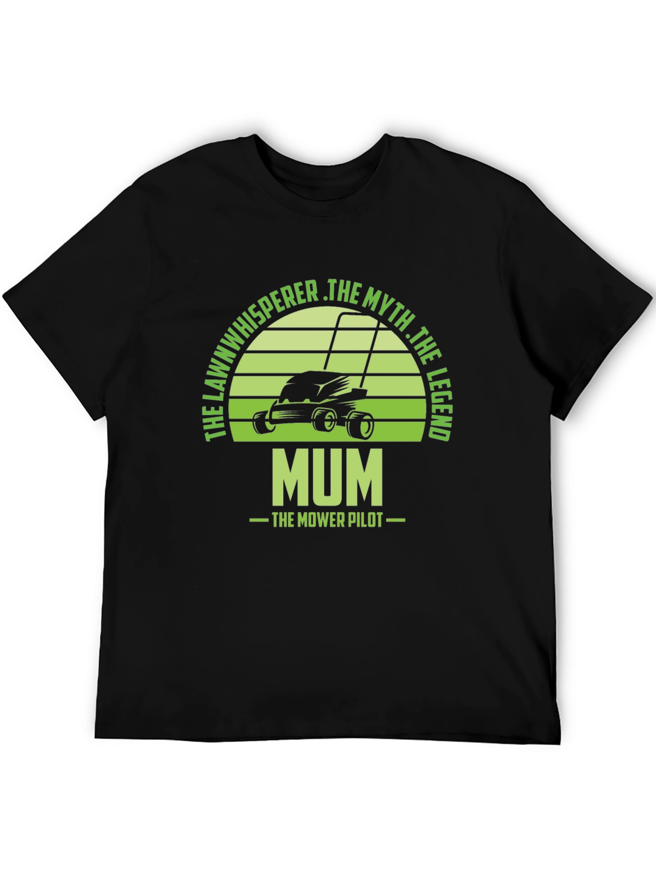 Mum The Mower Pilot - Lawn Whisperer T-Shirt