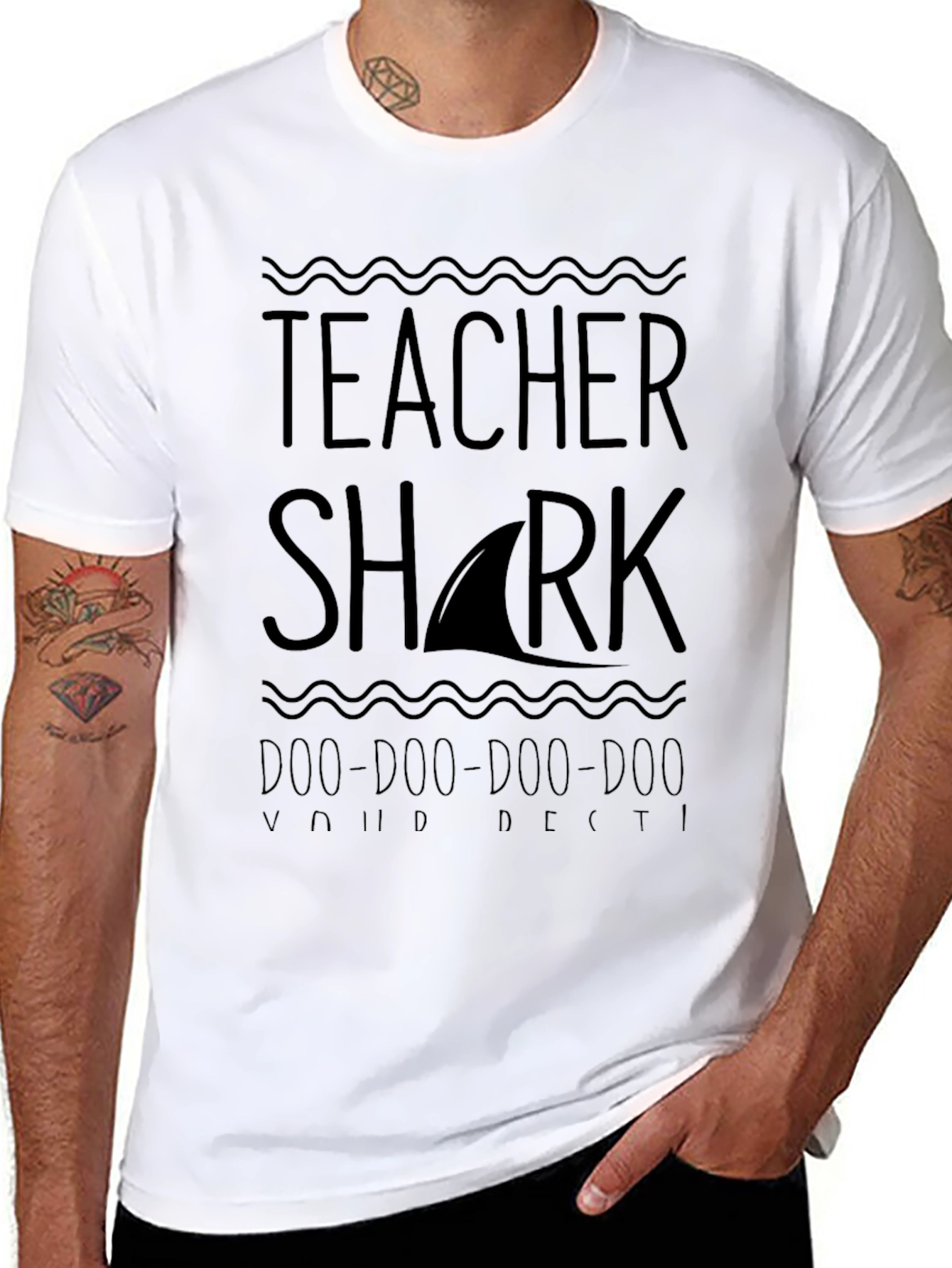 Teacher Shark T-Shirt - Doo Doo Doo