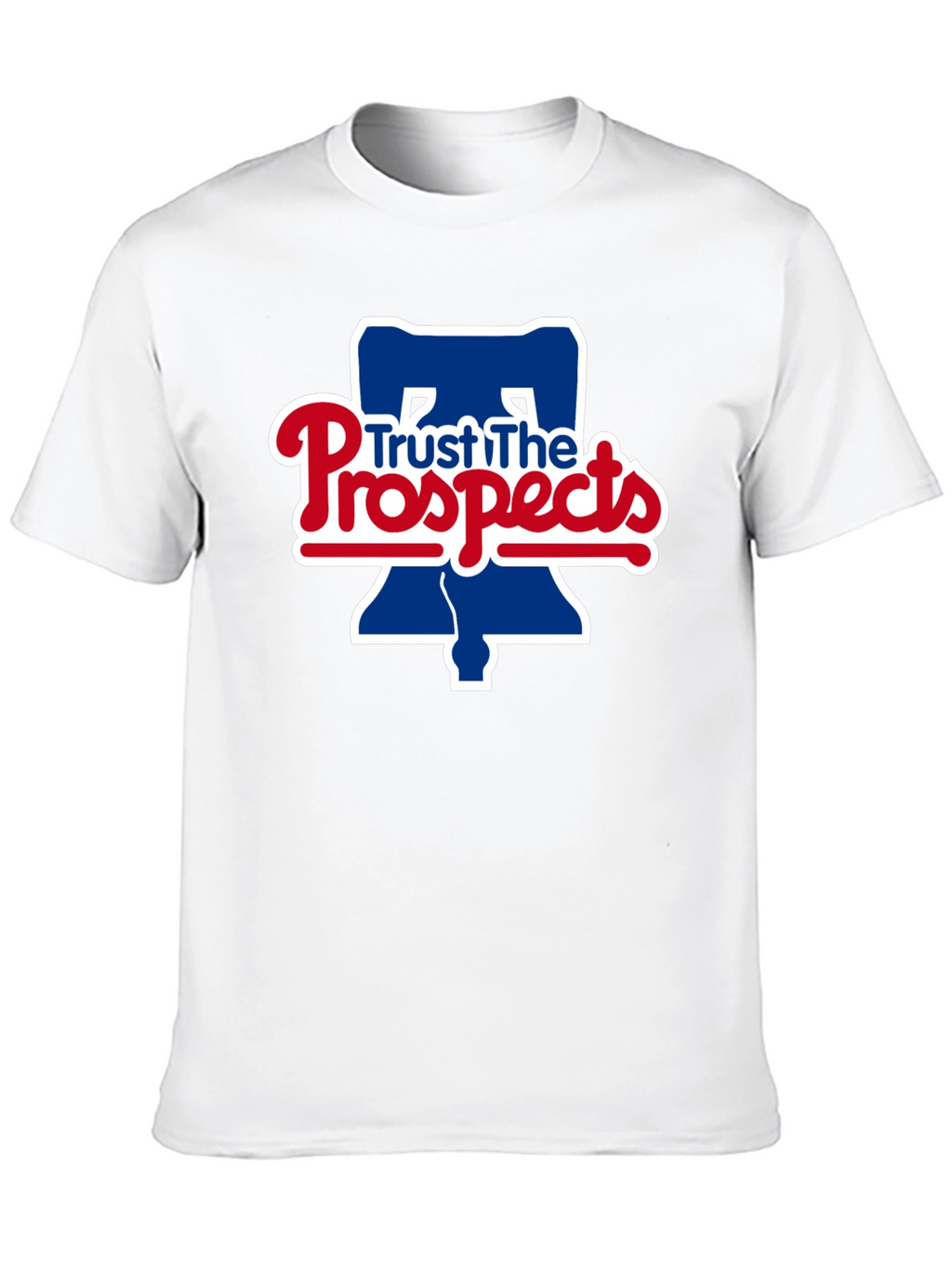 Trust The Prospects Phillies Baseball Black T-Shirt