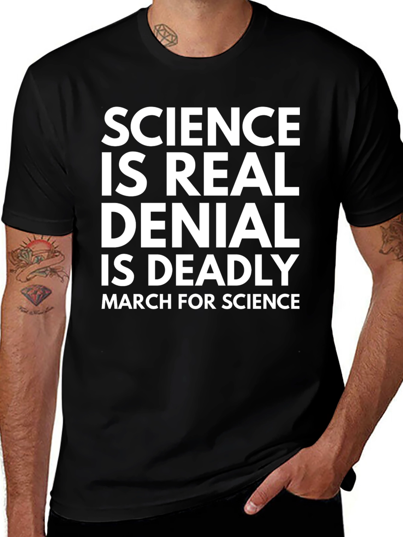 Science is Real T-Shirt - March For Science Tee