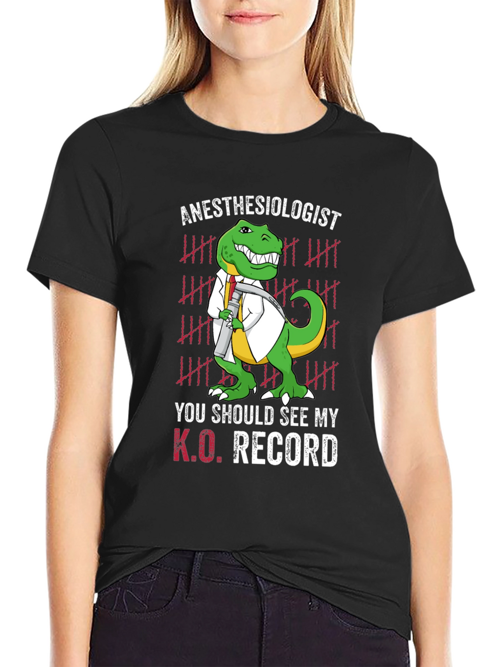 Anesthesiologist K.O. Record T-Shirt