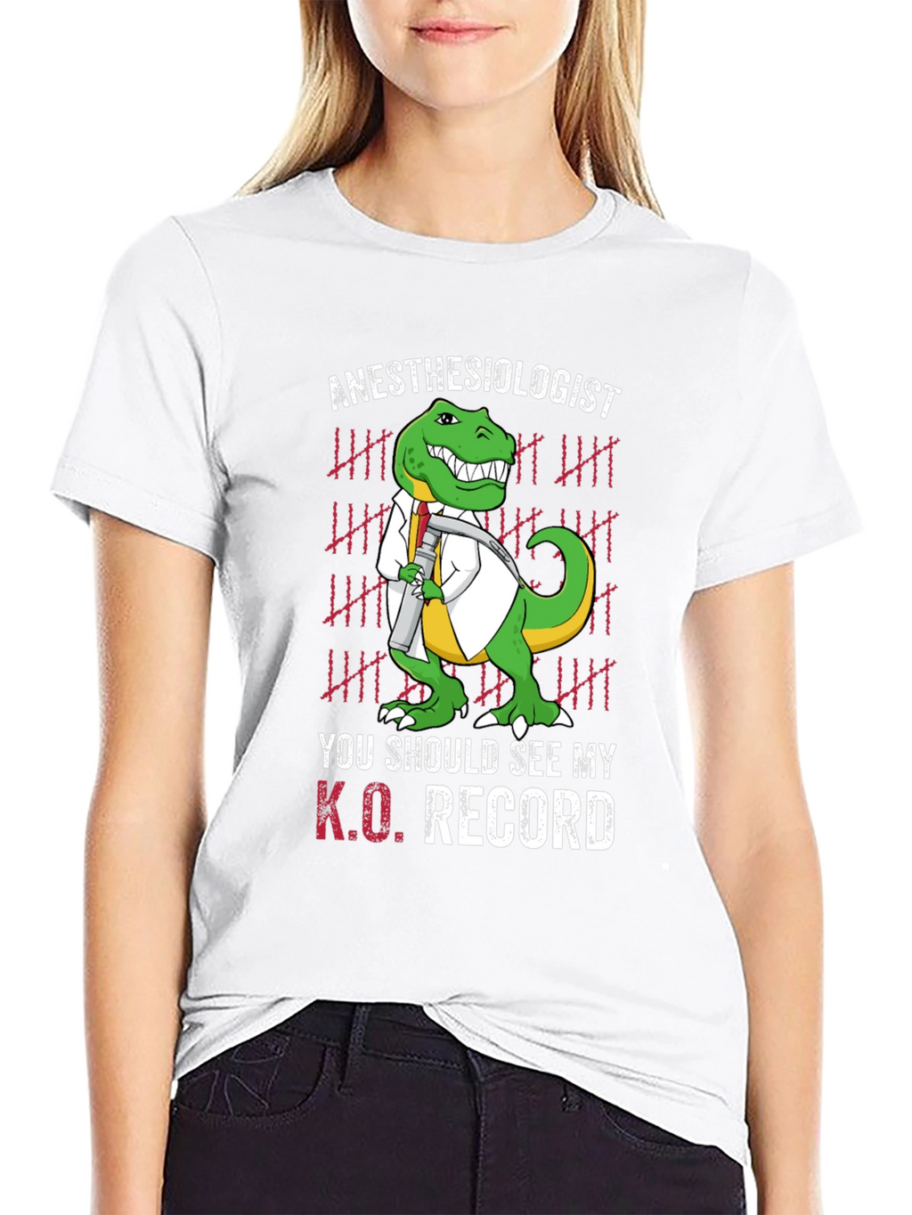 Anesthesiologist K.O. Record T-Shirt