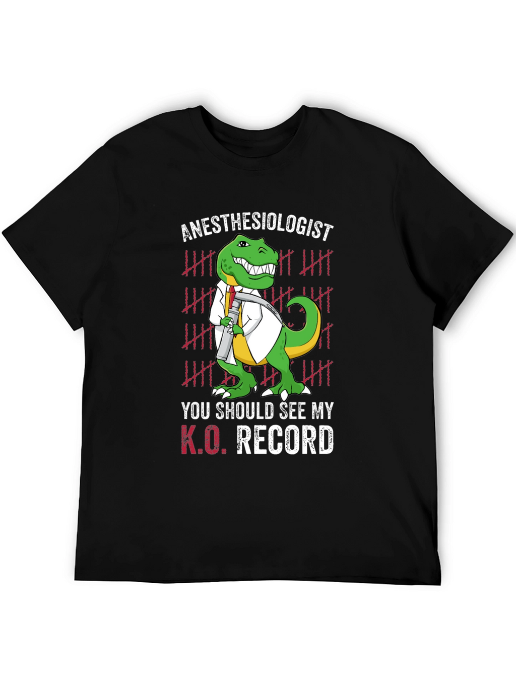 Anesthesiologist K.O. Record T-Shirt