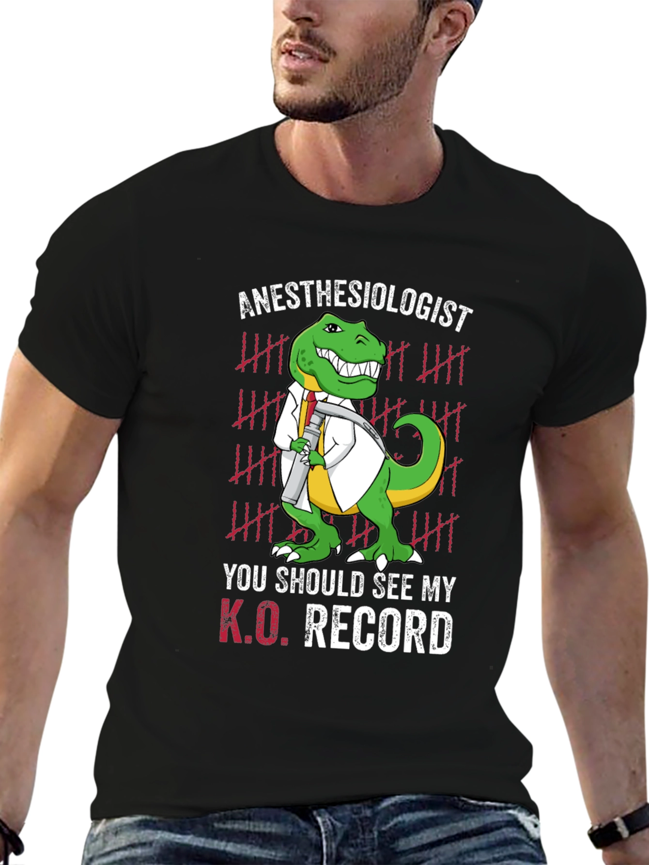 Anesthesiologist K.O. Record T-Shirt