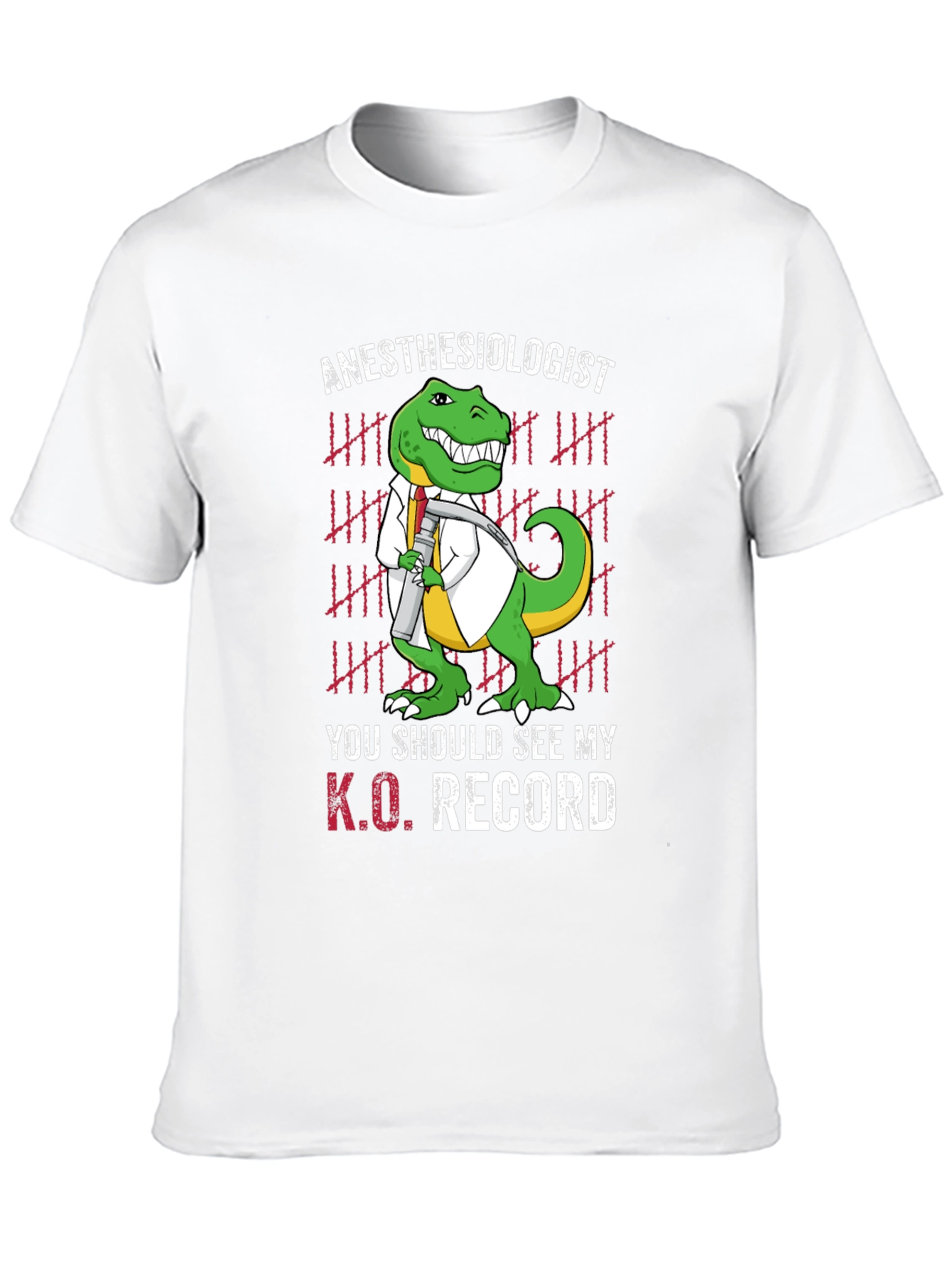 Anesthesiologist K.O. Record T-Shirt