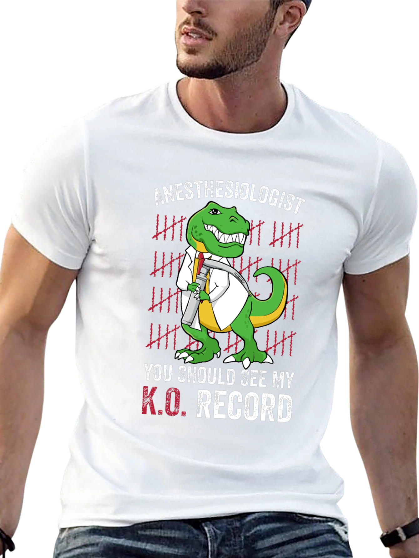 Anesthesiologist K.O. Record T-Shirt