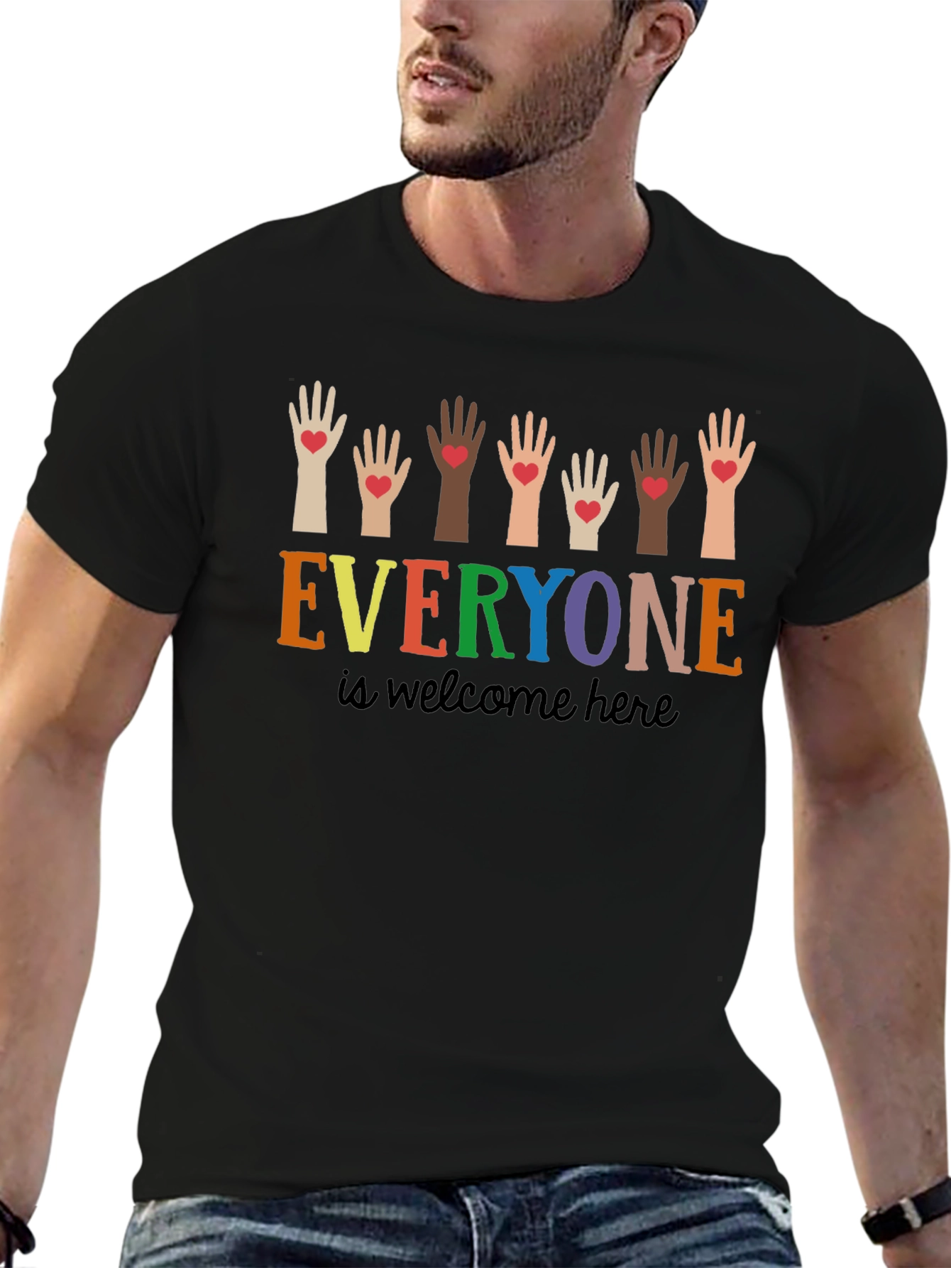 Everyone is Welcome Here T-Shirt