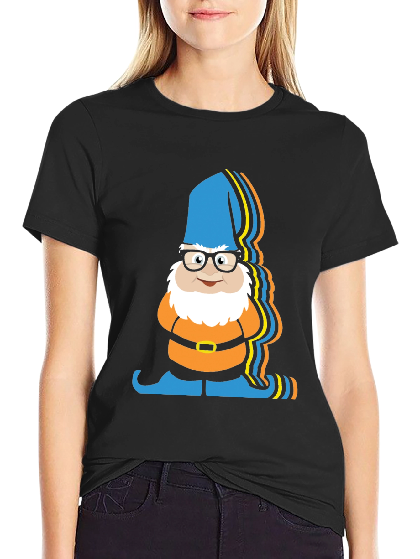 Gnome Graphic Tee - Quirky Style