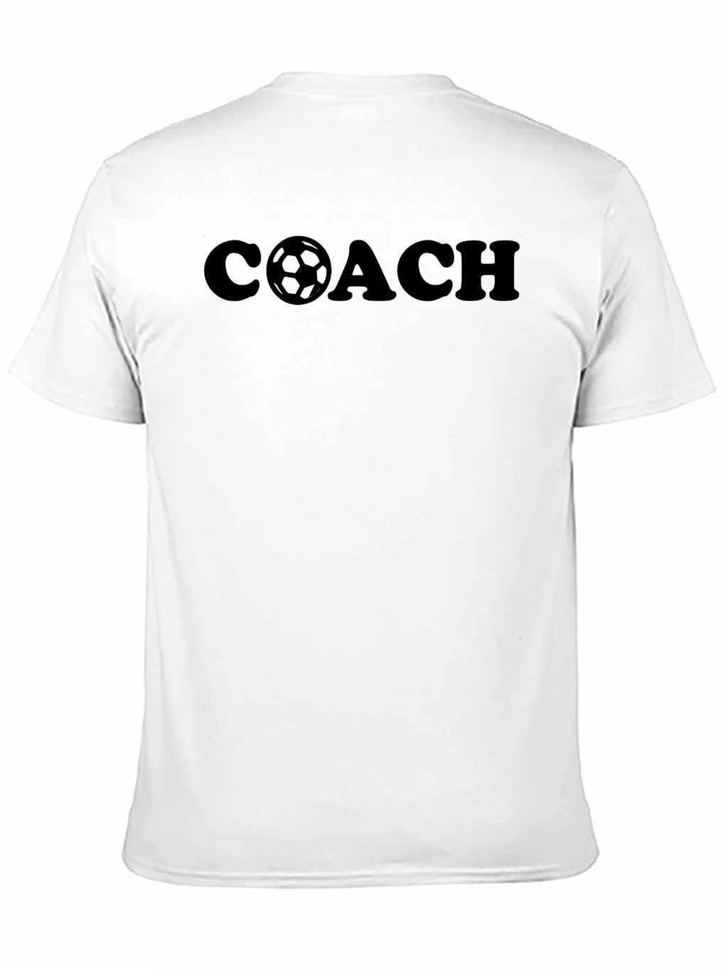 Soccer Coach T-Shirt - Black Graphic Tee