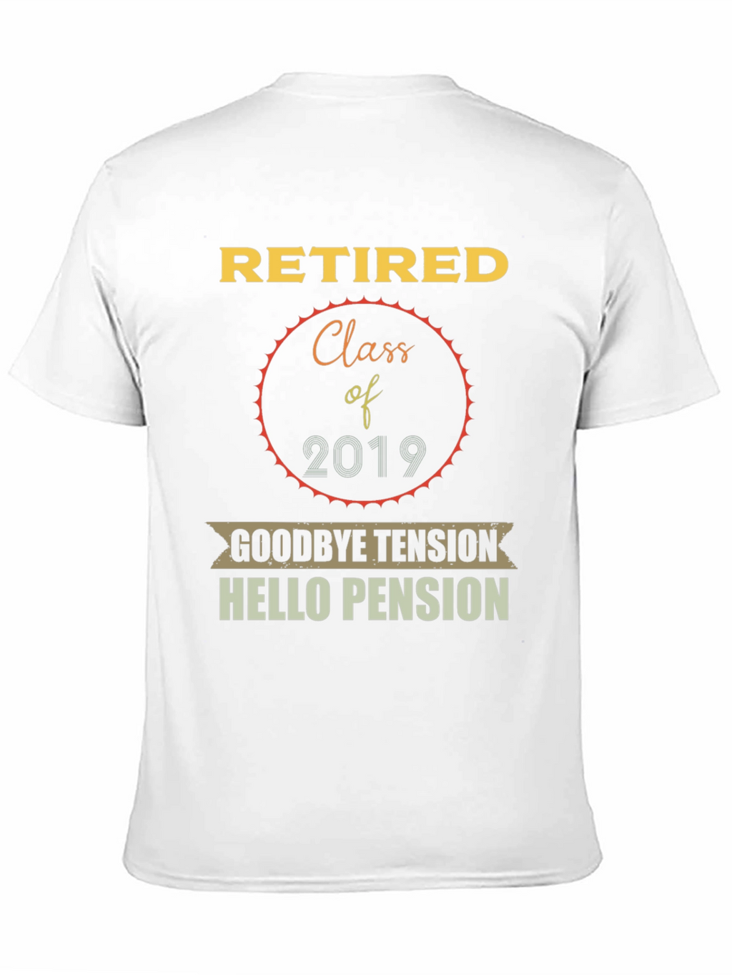 Retired Class of 2019 Graphic T-Shirt