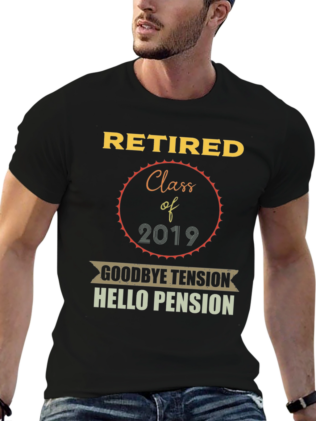 Retired Class of 2019 Graphic T-Shirt