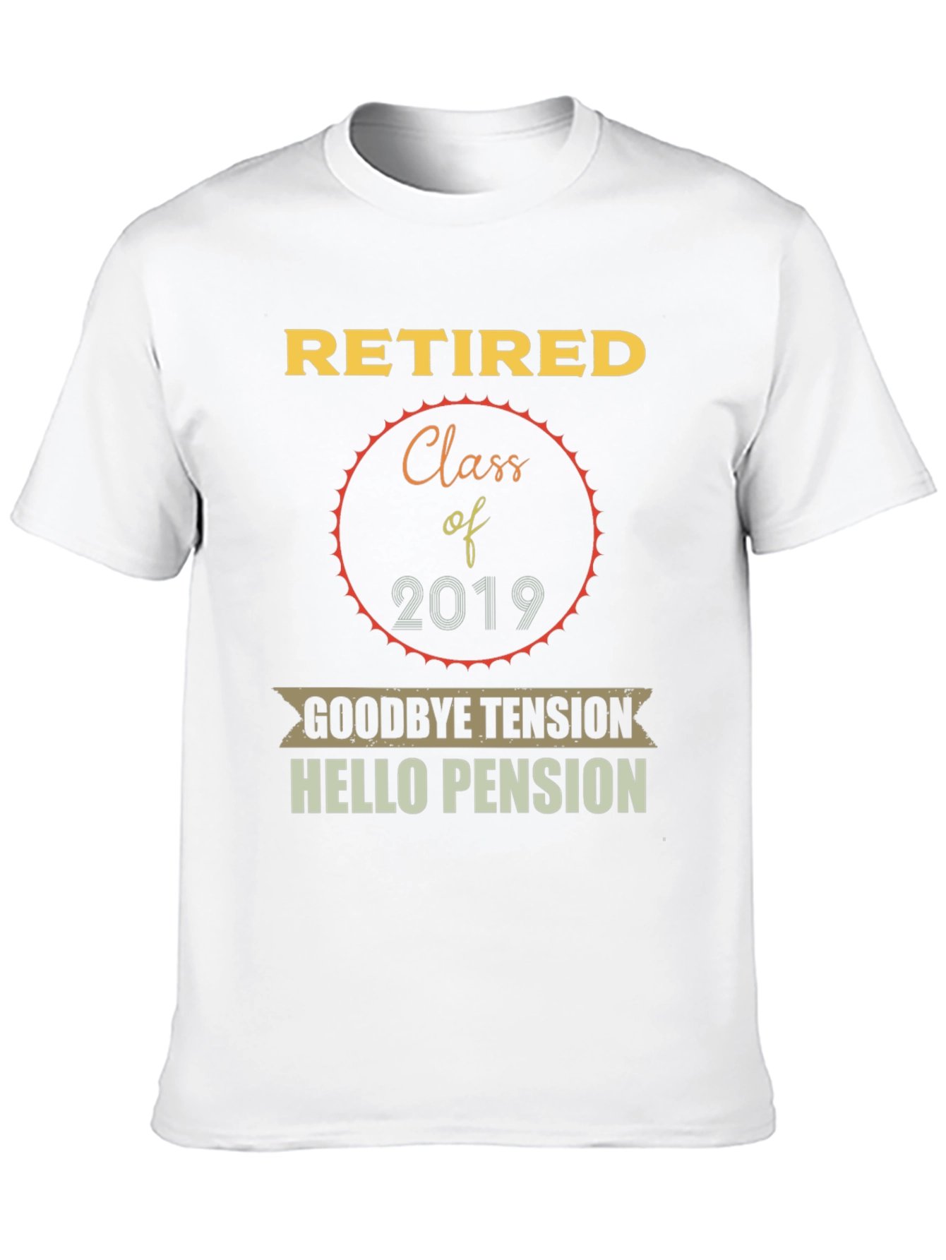 Retired Class of 2019 Graphic T-Shirt