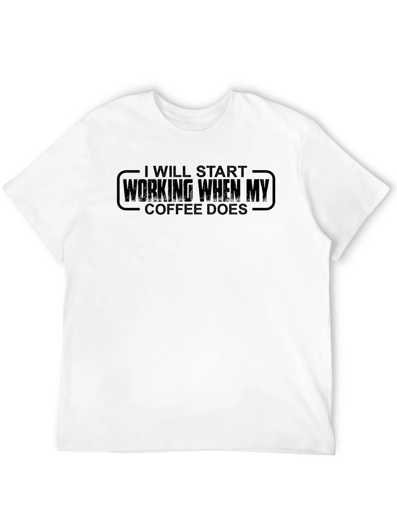 Coffee First Black T-Shirt