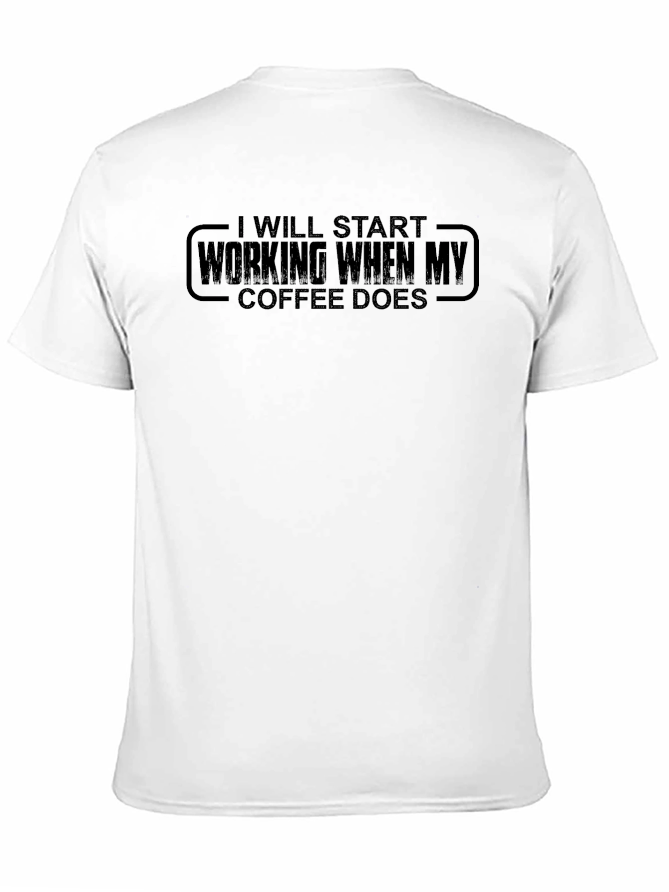 Coffee First Black T-Shirt