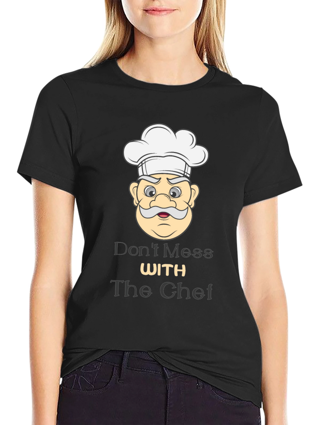 Dont Mess With the Chef T-Shirt Black