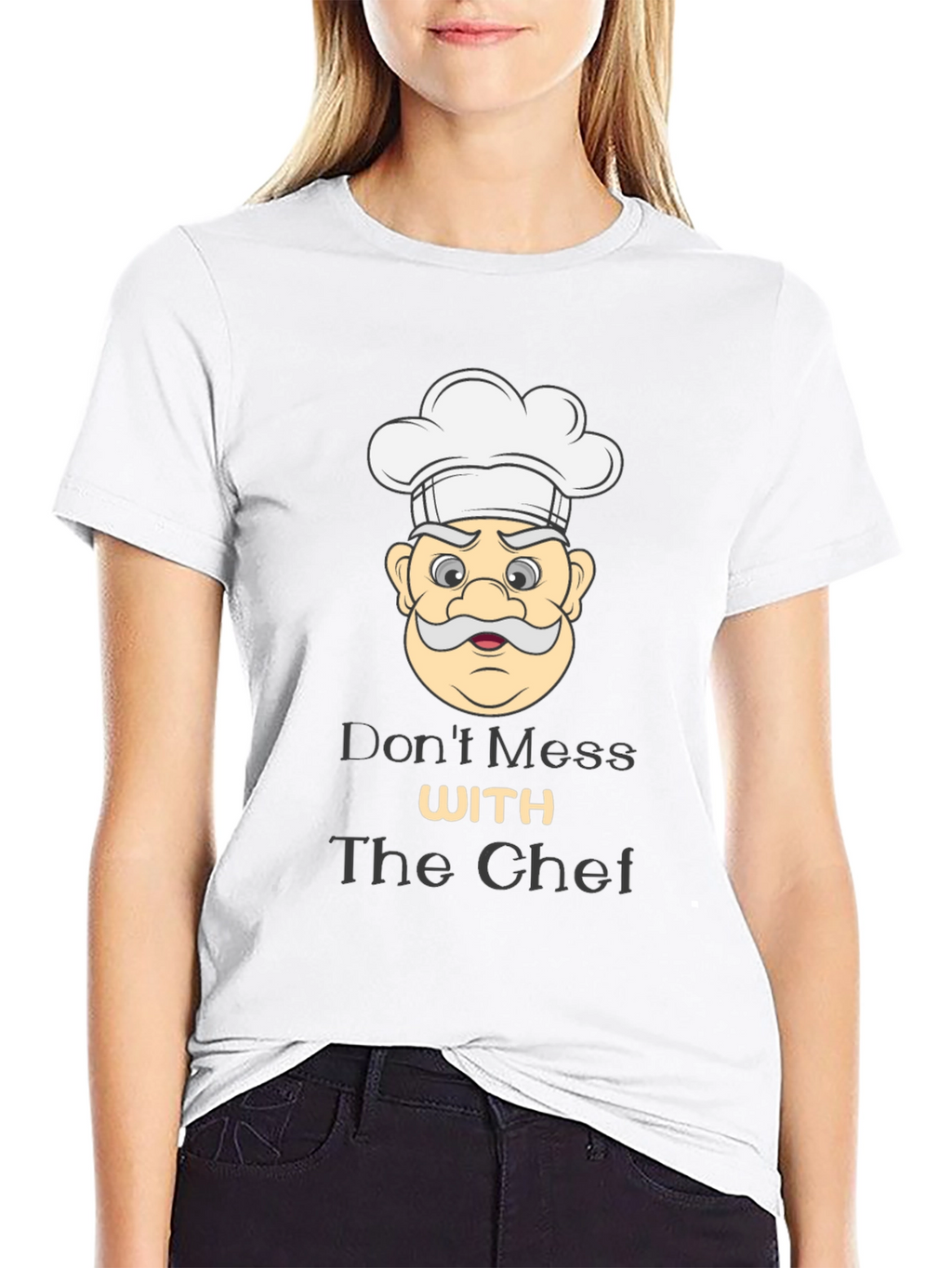 Dont Mess With the Chef T-Shirt Black