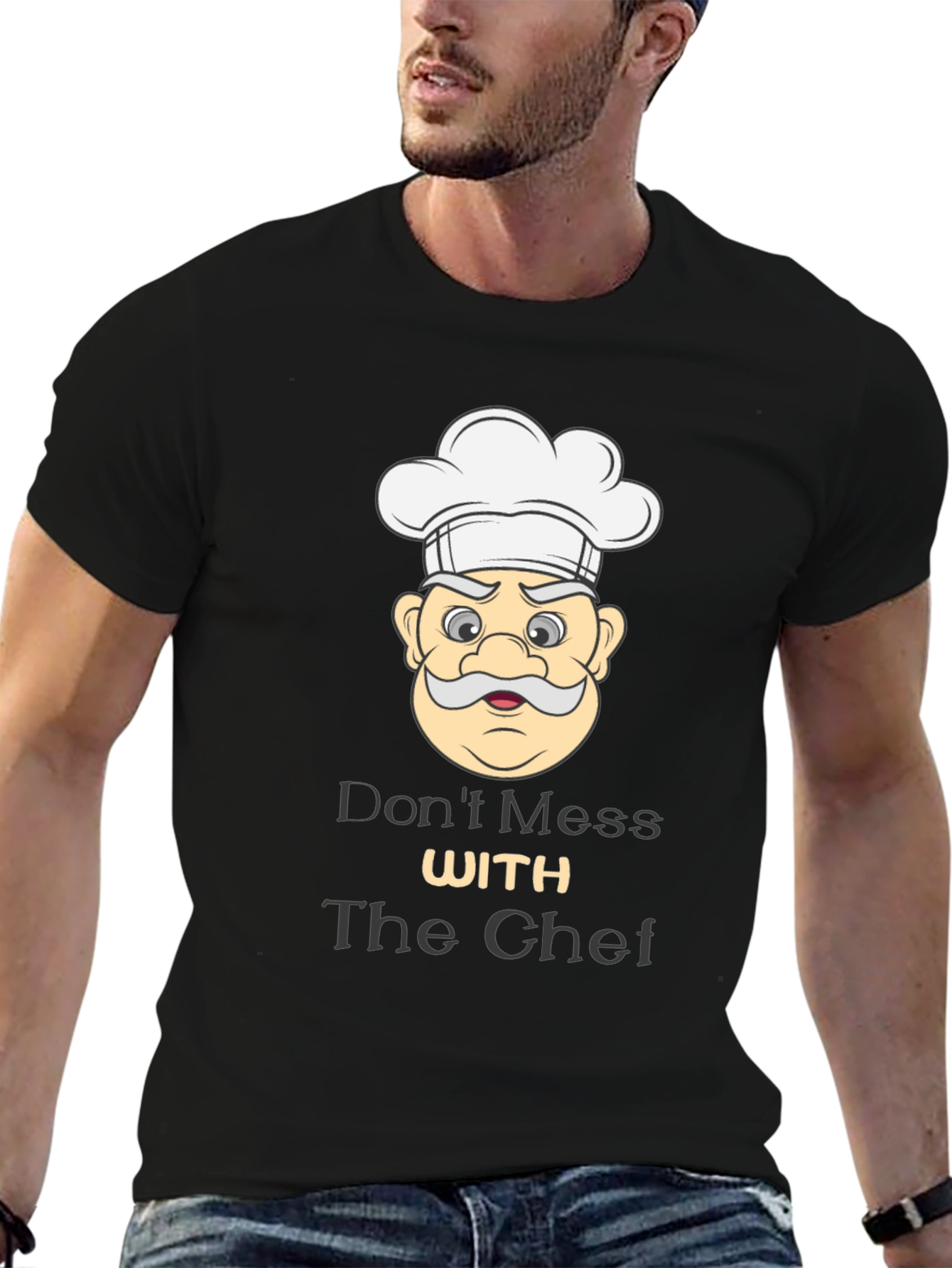 Dont Mess With the Chef T-Shirt Black