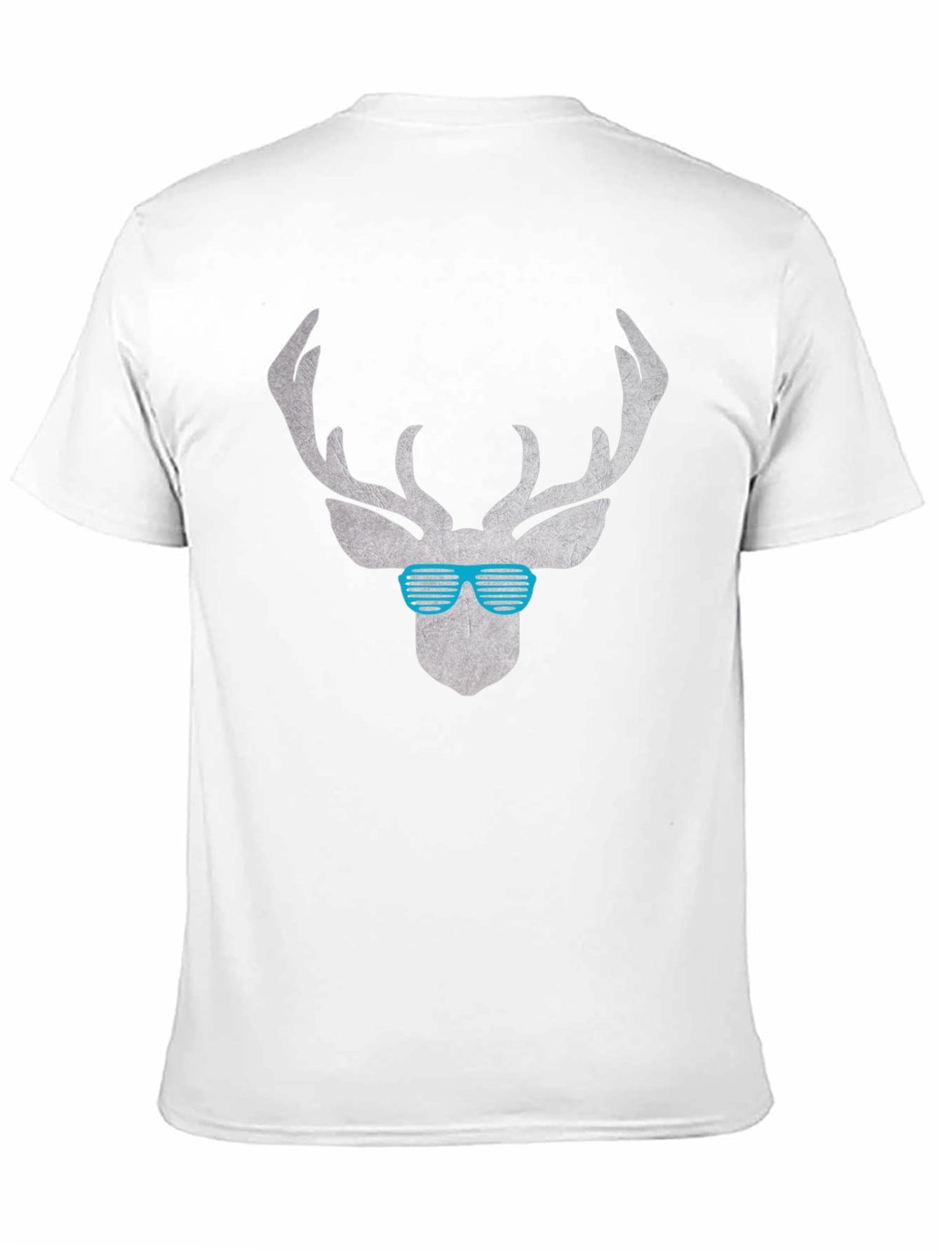 Cool Deer Graphic Tee - Black Casual Shirt