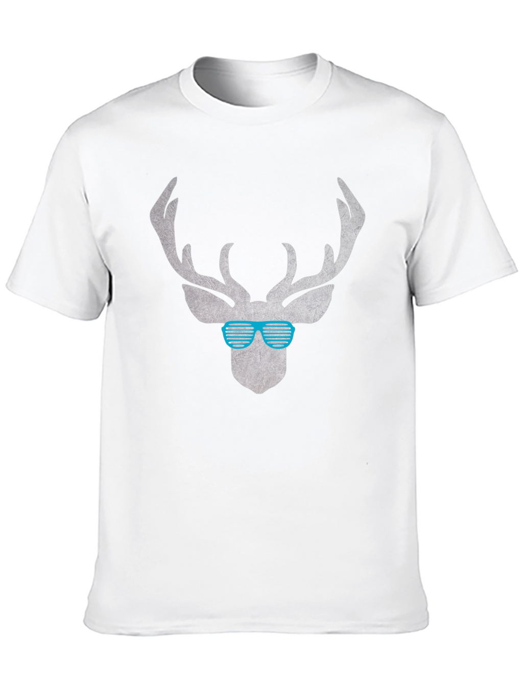 Cool Deer Graphic Tee - Black Casual Shirt