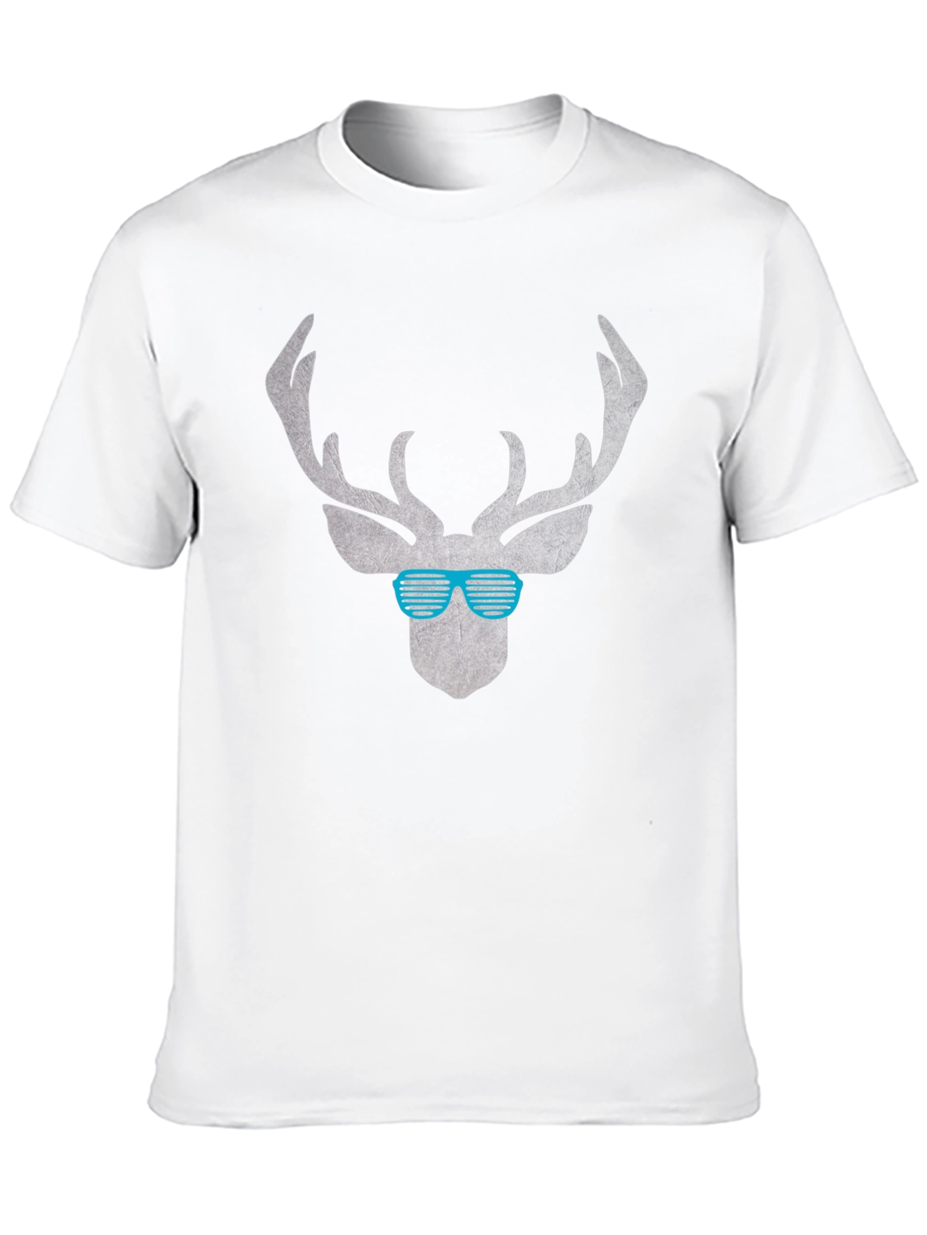 Cool Deer Graphic Tee - Black Casual Shirt