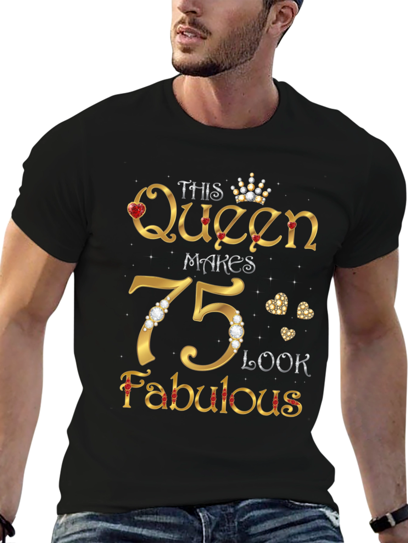 This Queen Makes 75 Look Fabulous T-Shirt