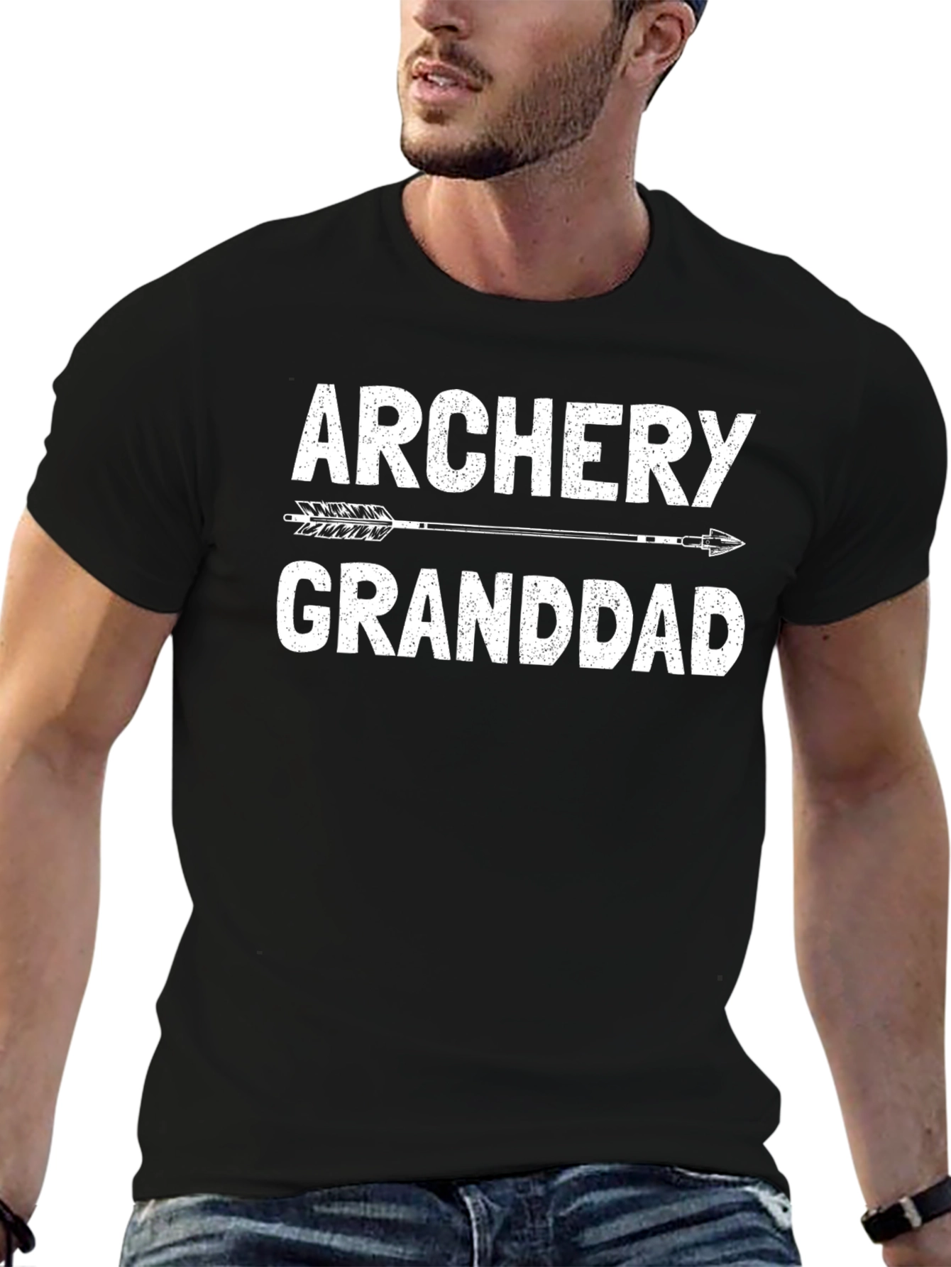 Archery Granddad T-Shirt - Gift for Grandpa Archers
