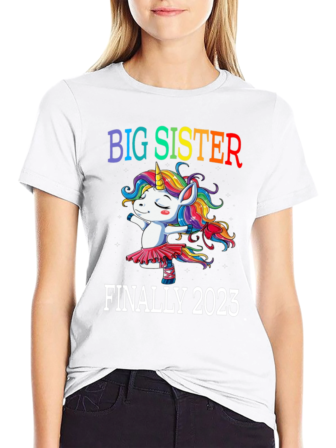 Big Sister Unicorn 2023 T-Shirt