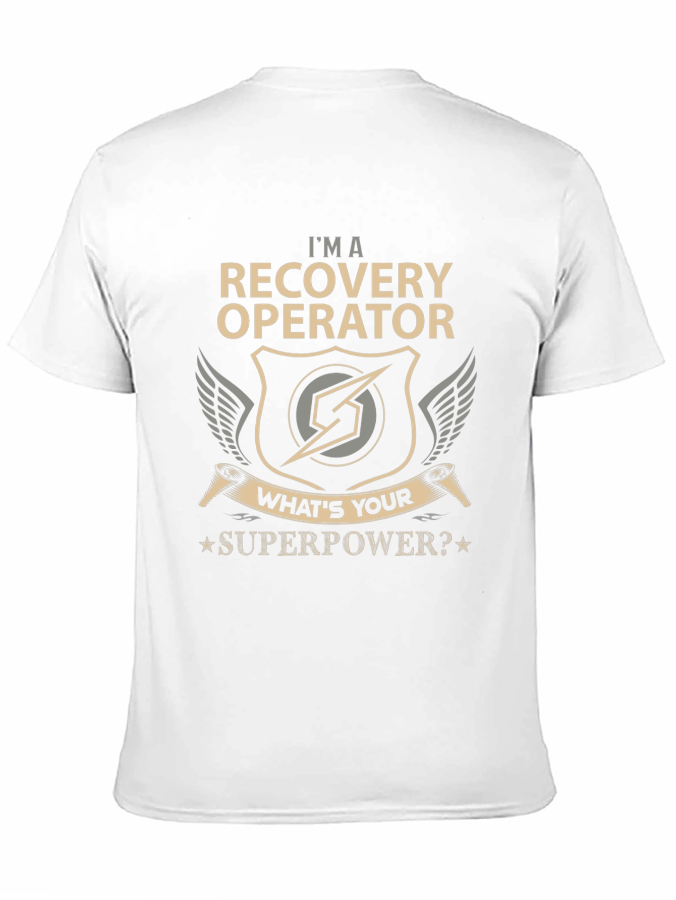 Recovery Operator Superpower Graphic Tee