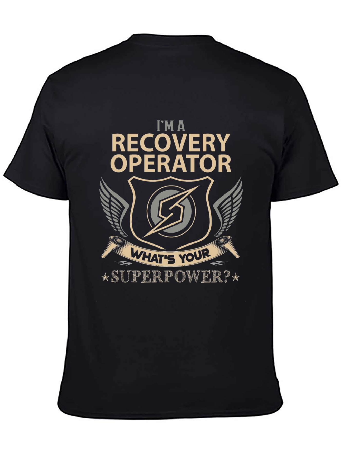 Recovery Operator Superpower Graphic Tee