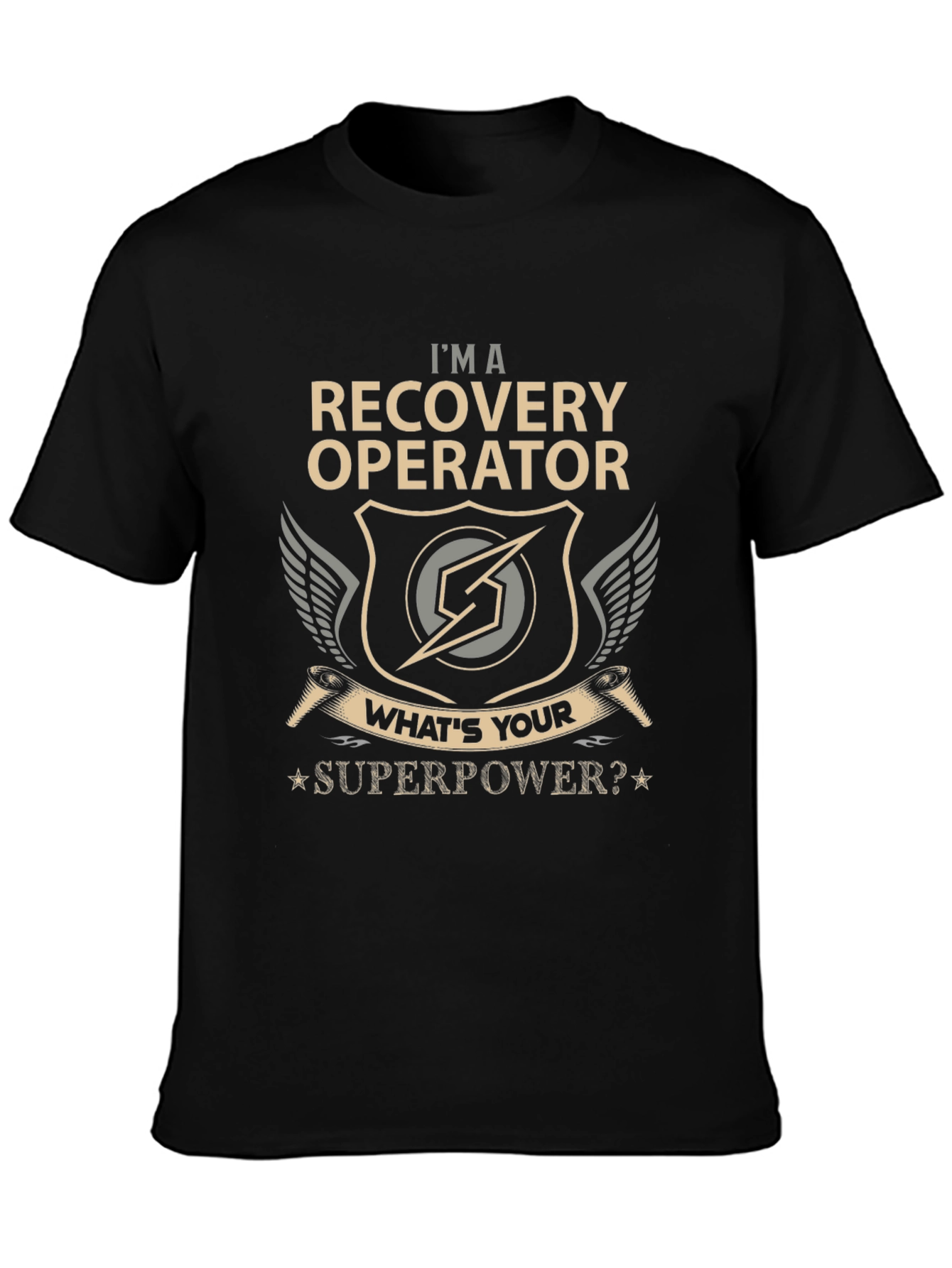 Recovery Operator Superpower Graphic Tee