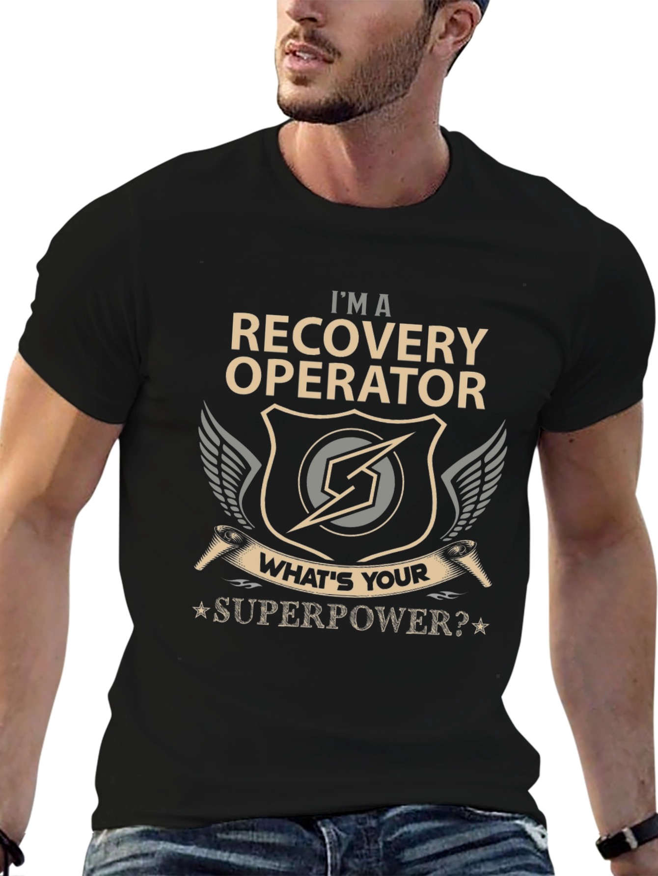 Recovery Operator Superpower Graphic Tee