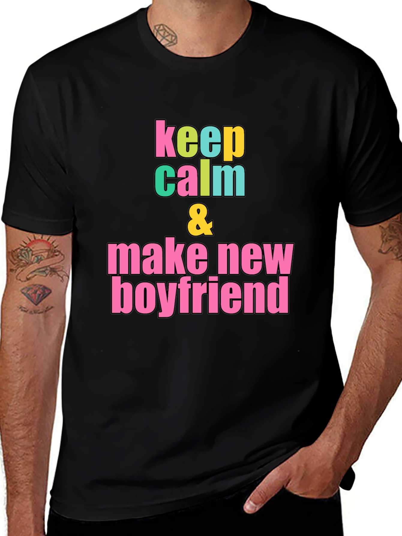 Keep Calm & Make New Boyfriend T-Shirt
