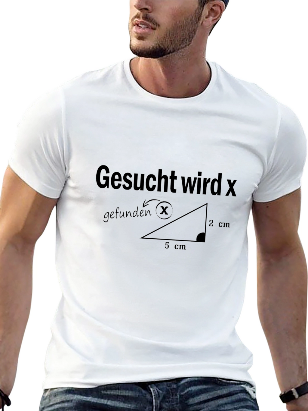 Math Joke T-Shirt - Gesucht wird x