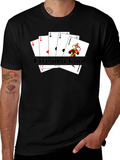 Five of a Kind Poker T-Shirt