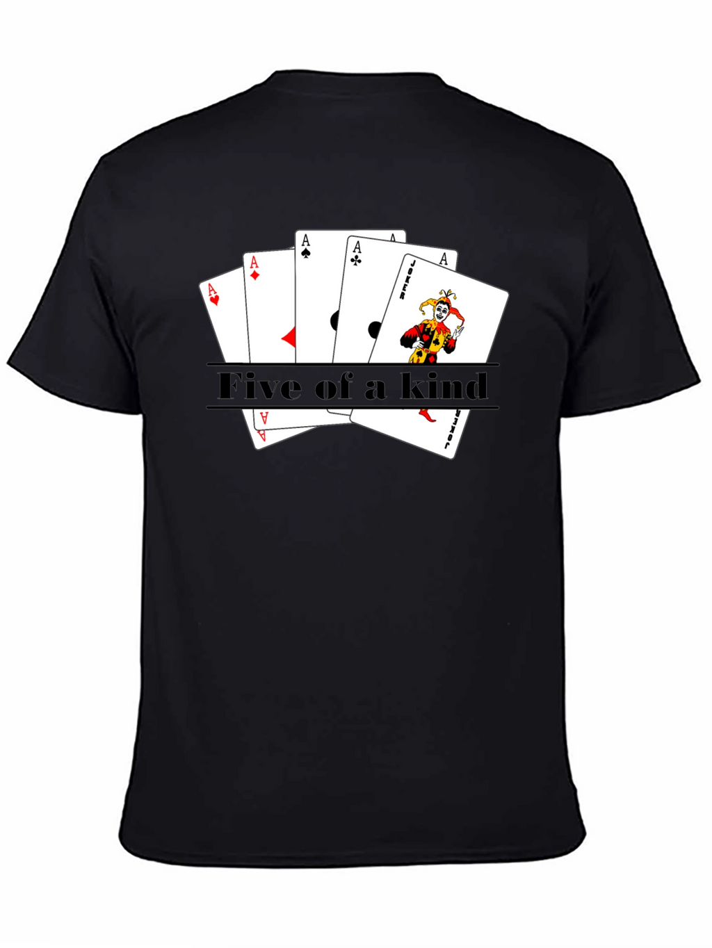 Five of a Kind Poker T-Shirt