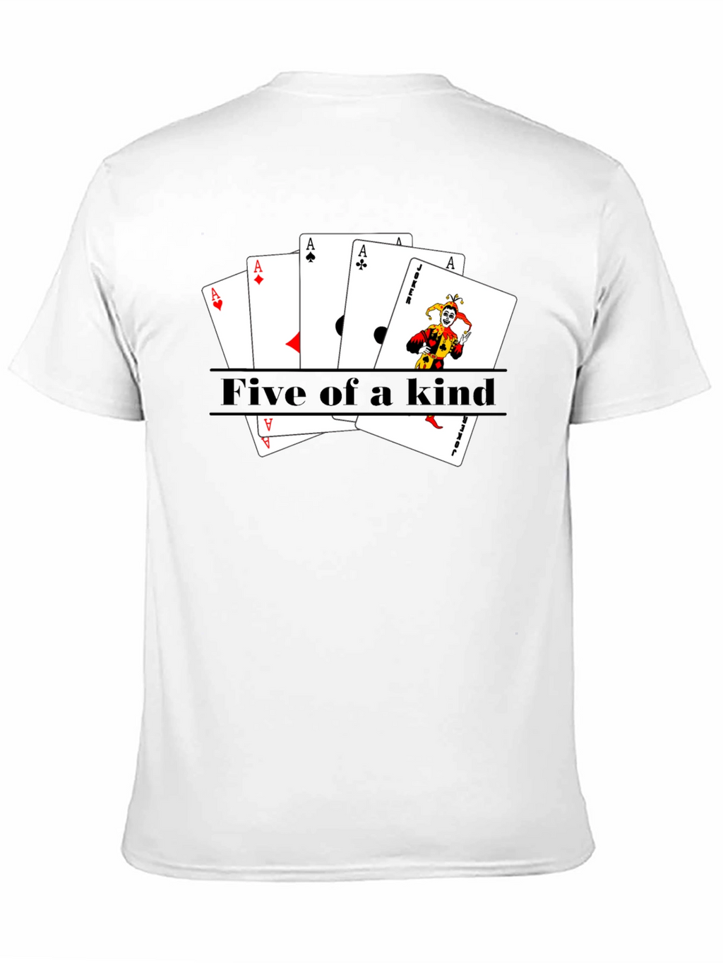 Five of a Kind Poker T-Shirt