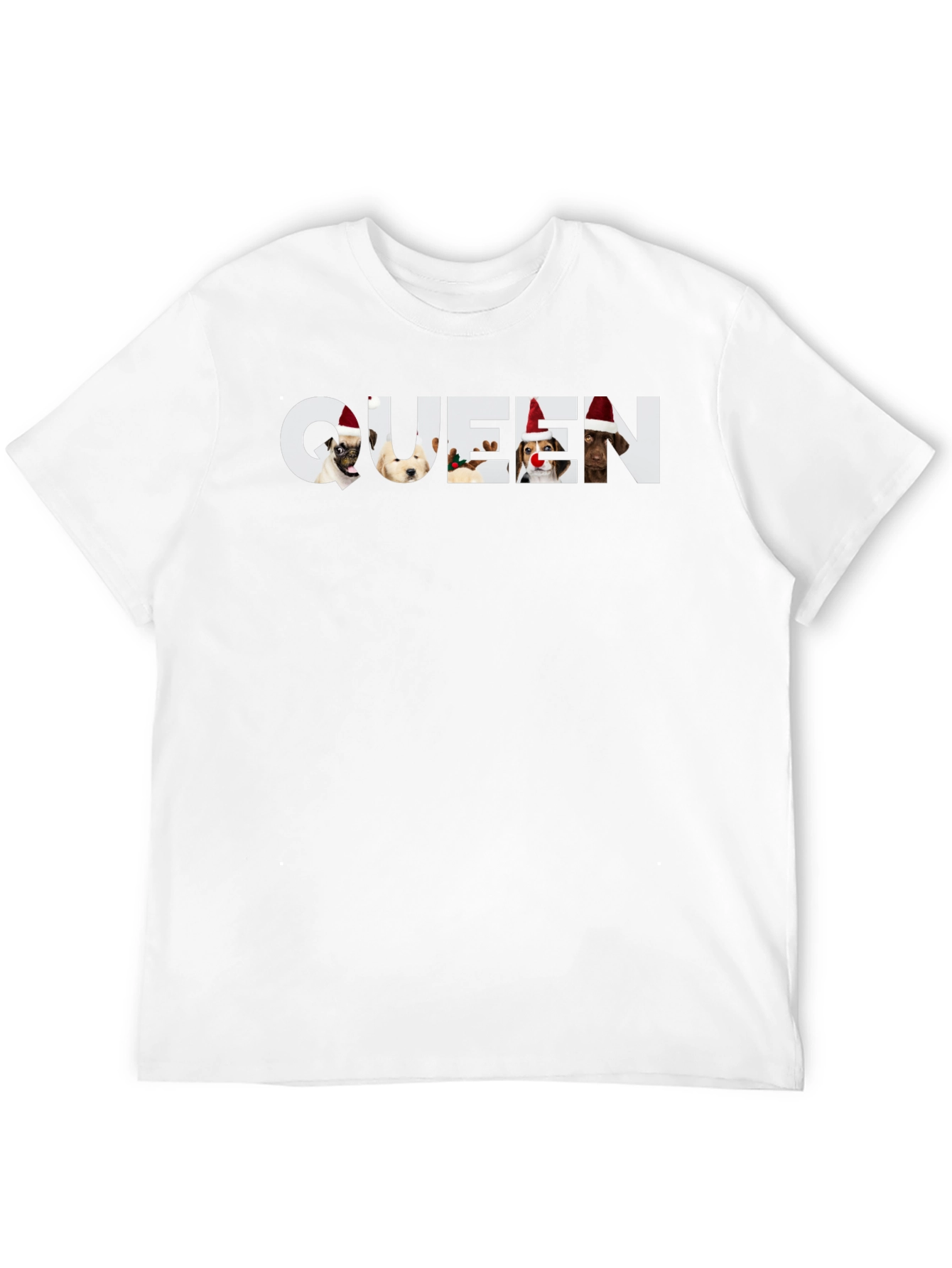 Dog Queen Christmas T-Shirt