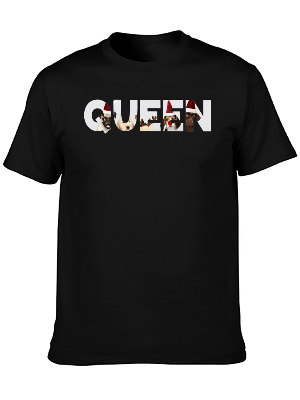 Dog Queen Christmas T-Shirt