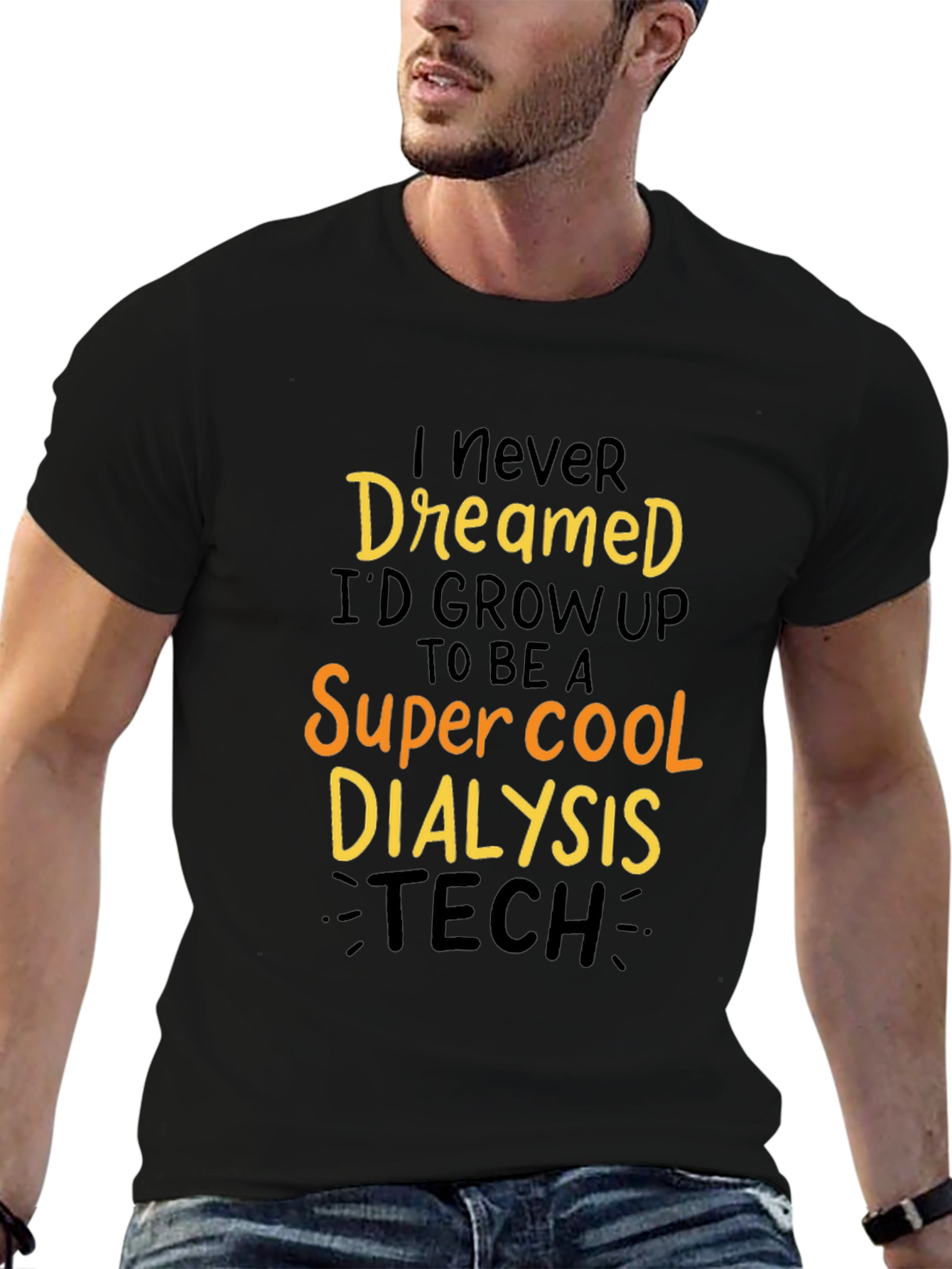 Super Cool Dialysis Tech Graphic T-Shirt